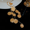 Gold Disc Cuff