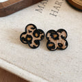 Leopard Print Geometric Earrings in Twenty Seven Styles view 12