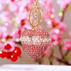 Pink-White Plain-Pearl-Heart