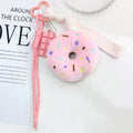 Woven Cord Bow Keychain With Colorful Charm Accents view 11