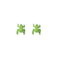 Playful Green Frog Cartoon No Piercing Upper Ear Clips view 5