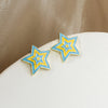 Blue Yellow Star