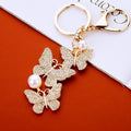 Three Butterfly Keychains in Six Color Combinations plus Assorted Option view 7