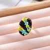 Blue Yellow Beads