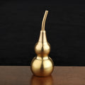 Brass Gourd Keychain Ornament for Home, Office, or Gift Use