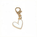 Colorful Enamel Heart Charms with Lobster Clasps in 11 Colors view 10