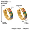 F930 Multicolor-Large Earrings