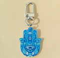 Acrylic Hamsa Evil Eye Keychains Silver Lobster Clasp 8 Prints view 10