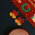Enamel Christmas Dangle Earrings Nine Holiday Charm Styles view 9