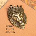 Skull Mask and Lion Statement Alloy Pendants in 5 Styles view 10