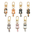 Cat Charm Keychains in 22 Pictured Variations for Bags and Keys view 5