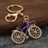 Gold Purple Bike