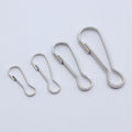 Safety Pin Snap Hook Findings in Five Finishes and Four Sizes view 4