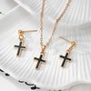 Solid Black Cross