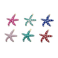 Stainless Steel Gold-Tone Starfish Metal Charms with 47 Listed Options view 5