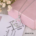 Silver Heart Elephant Always In My Heart Pendant Necklace view 5
