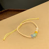 Yellow Cord Beads