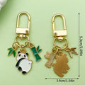 Panda Charm Keychains in 55 Pictured Variations for Bags and Keys view 8