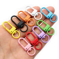 Colorful Swivel Lobster Clasps in Ten Painted Finishes view 2