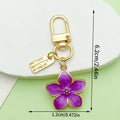 Rose, Sunflower and Daisy Charm Keychains in 42 Pictured Variations for Bags and Keys view 12