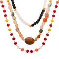 Beaded Necklaces Black White Colorful Or Natural Stone Mix view 5