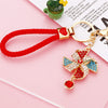 Red-Strap Red Jeweled-Pinwheel