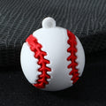 Soft Rubber Mini Sports Ball Charm Pendant Seven Styles view 2