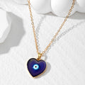 Gold Tone Evil Eye Keychain Earring Necklace Mix 6 Styles view 2
