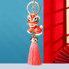 Pink Lion-Tassel