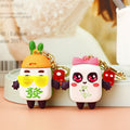 Mahjong Character Keychains in Three Pictured Fortune Strap Designs view 4