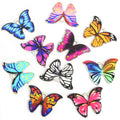 Printed Butterfly Charms in Ten Wing Patterns and Two Tones view 5