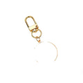 Gold Frame Resin Pressed Flower Keychains Lobster Clasp 7 Styles view 5