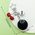 Cherry Charm Keychains Featuring Red Cherry Across 10 Pictured Variations view 2