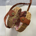 Woven Straw Shoulder Handbags Totes Fourteen Styles Colors view 3