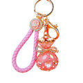 Jelly Heart Fortune Bag Keychains in Five Colors with Matching Tassels view 5