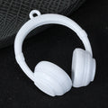 Glossy Acrylic Mini Headphone Shaped Charm Pendant Bead Four Colors view 7