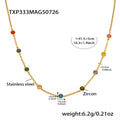 Color Crystal and Sea Charm Necklace Bracelet Collection view 7
