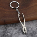 Silver Tone Metal Tool-Shaped Keychains In 12 Designs view 7
