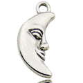 Antique Silver Moon and Sun Metal Charms with 48 Listed Options view 11