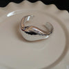 Silver Twisted Cuff