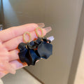Layered Petal Drop Earrings in Six Colors Statement Jewelry view 7