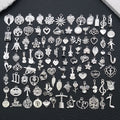 Blue Leaf Metal Charms with 15 Listed Options for DIY Jewelry Making view 1