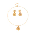 Seashell Necklace and Stud Earring Jewelry Sets in Two Finishes view 5