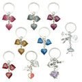Thirty-Two-Style Heart Rose Butterfly and Valentine Keychain Collection view 2