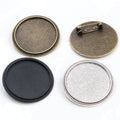 Round Brooch Trays in Twenty Five Decorative Frame Styles view 3