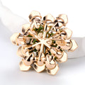 Snowflake Three Designs Metal Brooch Pin for Jackets and Lapels view 3
