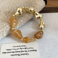 Gold Tone Nugget Bead Necklaces And Bracelets Multi Colors view 12