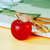 Red Glitter-Apple