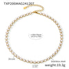 Gold Clear Necklace