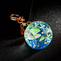 Liquid Filled Mahjong Dice Keychains with Five Tile Designs plus Assorted view 7